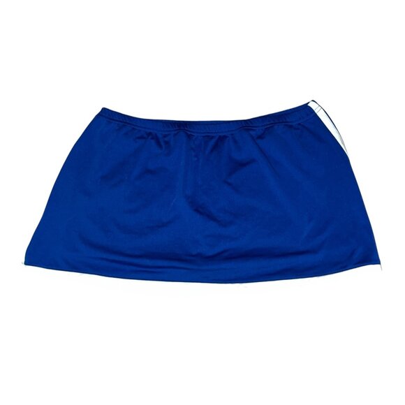 Augusta Sportswear Womens 2XL Blue Athletic Skort With White Side Trim Polyester - Picture 3 of 4